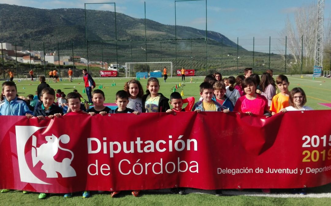 Jornada deportiva infantil organizada por Diputación 1