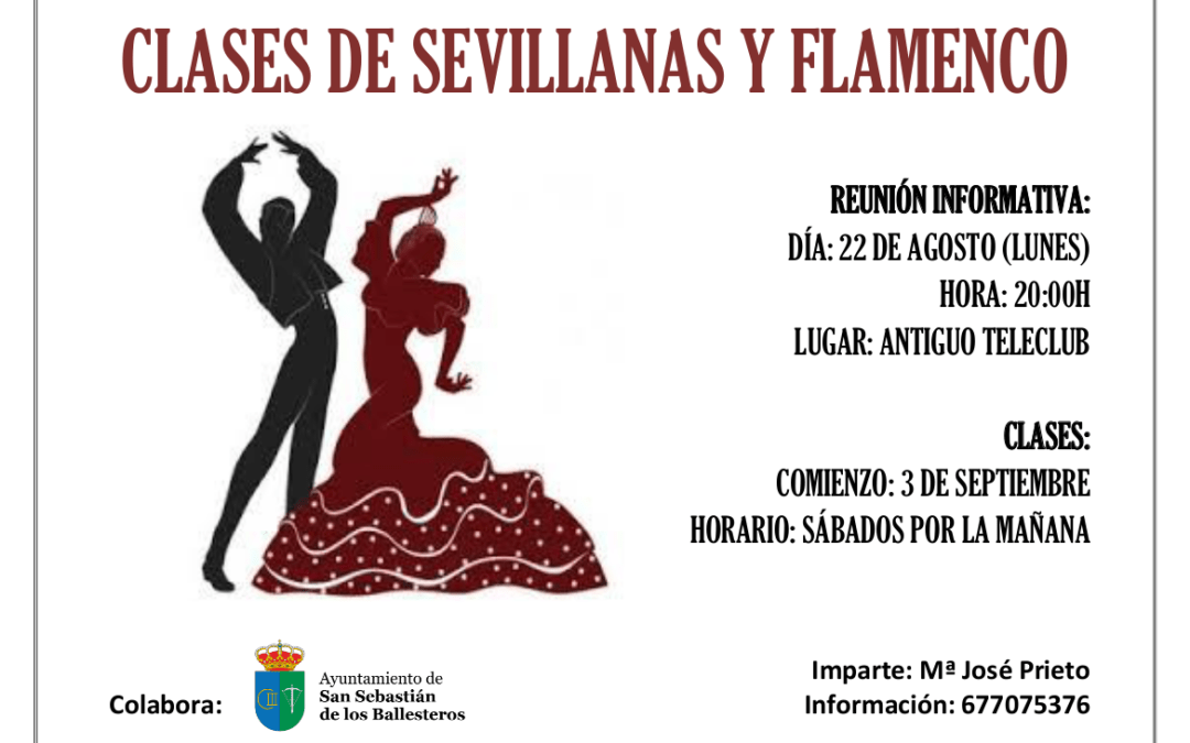 Clases de sevillanas y flamenco 1