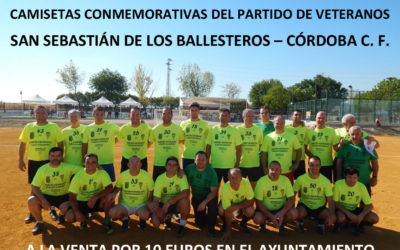 Camisetas conmemorativas del partido de veteranos
