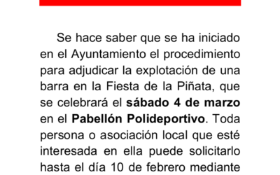Explotación barra de la piñata 2017
