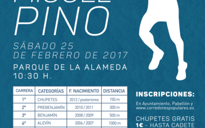 Presentación I Cross de Atletismo Miguel Pino