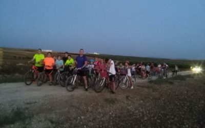 Crónica marcha nocturna en bici verano 2017