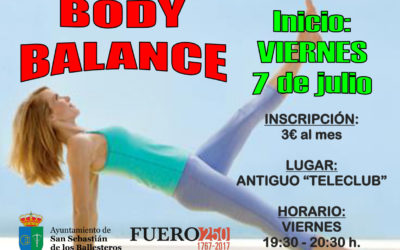 Taller de body balance verano 2017
