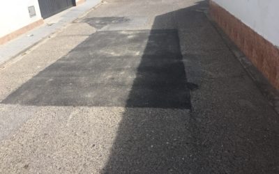 Reparación pavimento vías públicas