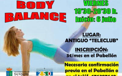 Taller de body balance verano 2018