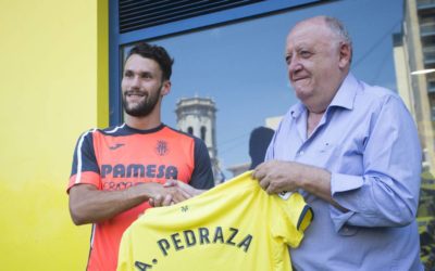 Presentación de Alfonso Pedraza con el Villarreal