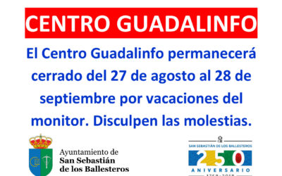 Cierre Centro Guadalinfo septiembre 2018