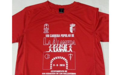 Camisetas conmemorativas carrera popular 2018