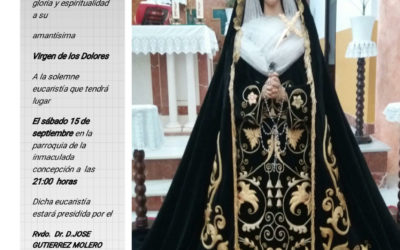 Eucaristía de la Hdad. de Ntra. Sra. de los Dolores