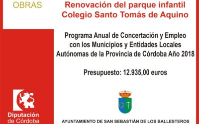 Renovación de parques infantiles