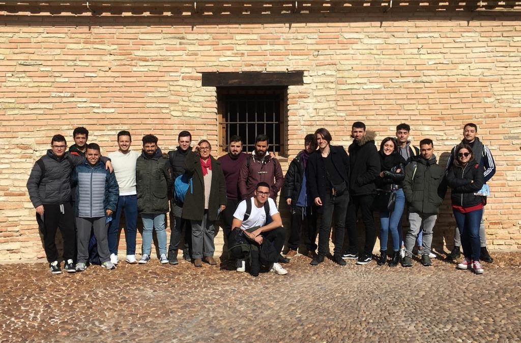 Visita de estudiantes de la Universidad Pablo de Olavide de Sevilla. 1