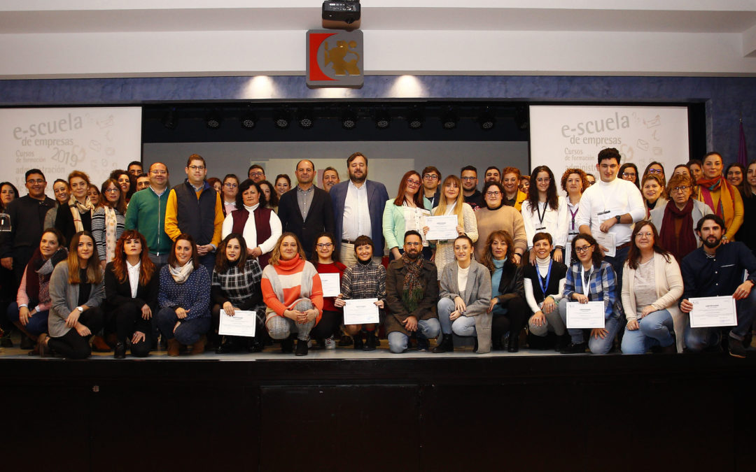 La Delegación de Empleo de la Diputación de Córdoba ha certificado una formación empresarial de vecinos y vecinas de nuestro pueblo en el Programa E-scuela   1