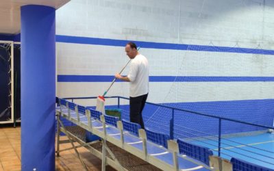 Limpieza del Pabellón Polideportivo