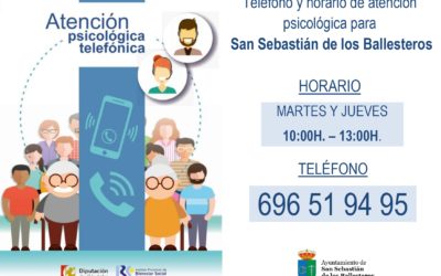 Atención psicológica telefónica