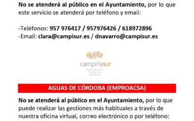 Catastro y Agua