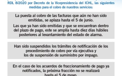 Aviso aguas de Córdoba