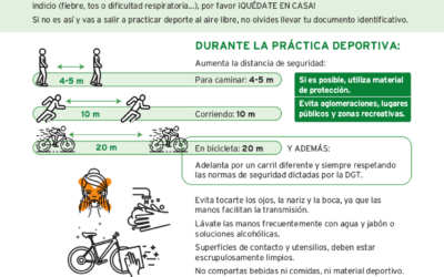 Normas de seguridad para practicar deporte al aire libre.
