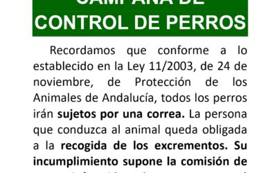 Campaña de control de perros
