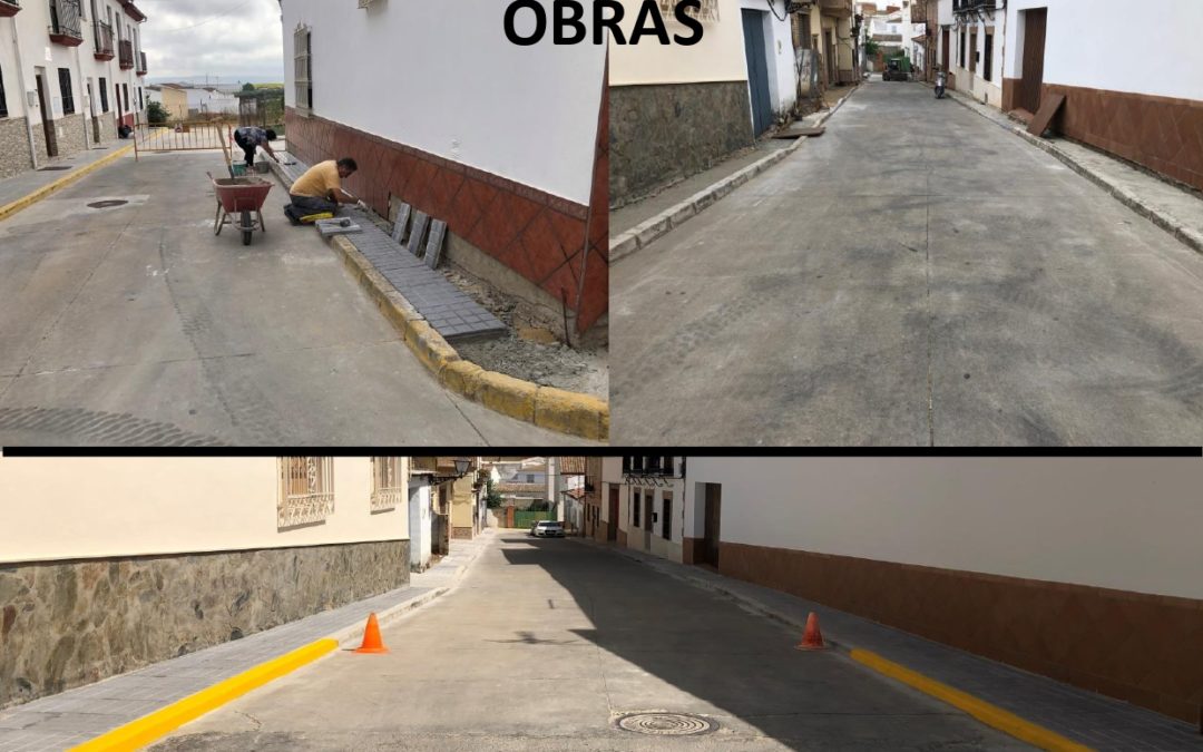 Finalización de las obras en la calle Blas Infante 1