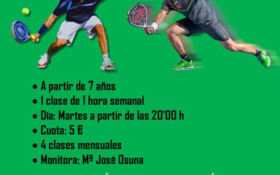 Cursos de Pádel