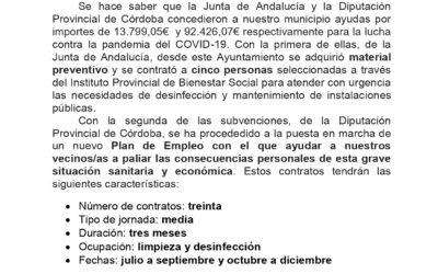 Plan de Empleo Covid-19