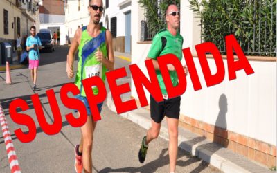 Suspensión de la «X Carrera Popular La Alameda»