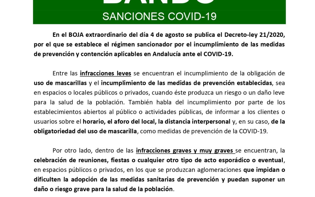 Bando sanciones COVID-19 1