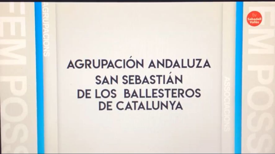 Entrevista a la Agrupación Andaluza de San Sebastián de los Ballesteros en Cataluña 1