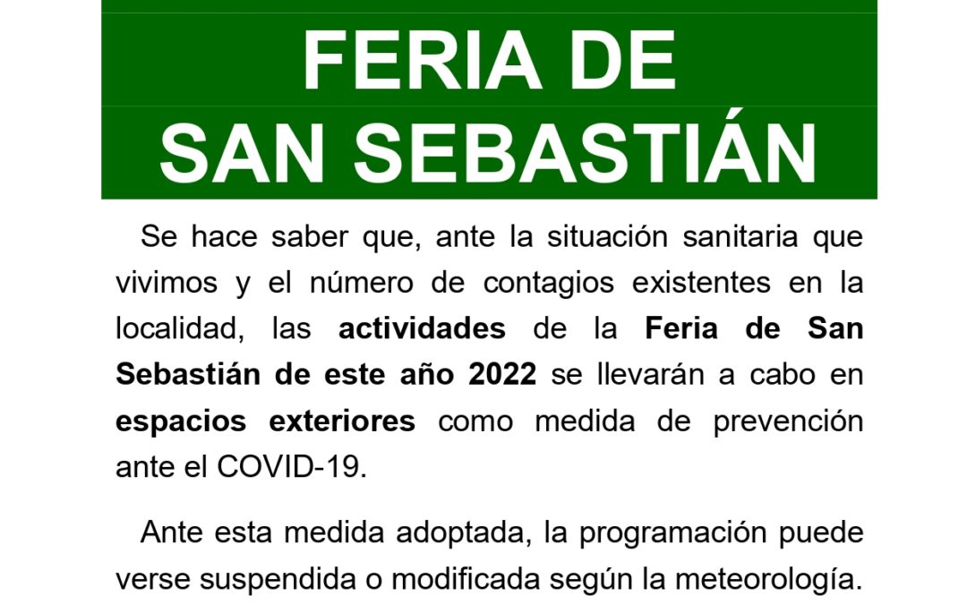 Celebración Feria de San Sebastián 2022 1