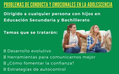 Ponencia: Problemas de conducta y emocionales en la adolescencia