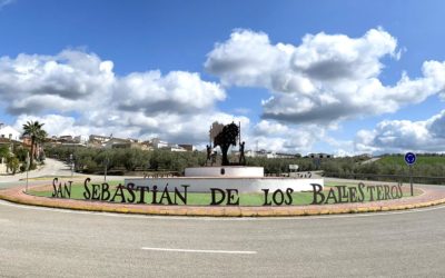 Embellecimiento de la glorieta de entrada al municipio