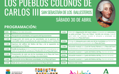 Programación «Los pueblos colonos de Carlos III»