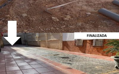 Finalización de obras y reapertura al tráfico en las Calles La Colonia, La Rosa y Los Naranjos