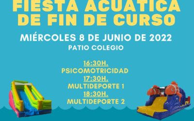 Fiesta acuática fin de curso «Escuelas deportivas municipales»