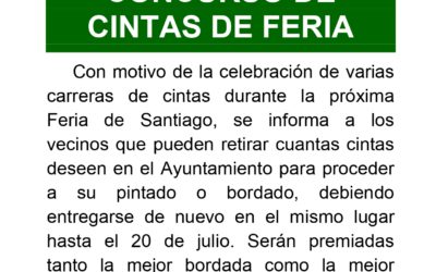 Concurso de cintas de Feria