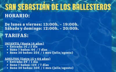 Errata en cartel de piscina