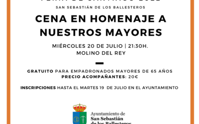 Cena en homenaje a nuestros mayores