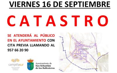 Servicio de catastro septiembre 2022