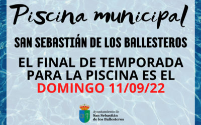 Clausura Piscina Municipal