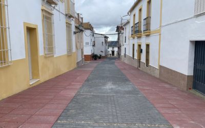 Finalización de obras y reapertura al tráfico en la Calles La Rosa