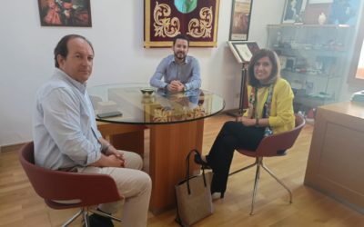 Visita de la Delegada de Salud de la Junta de Andalucía en Córdoba
