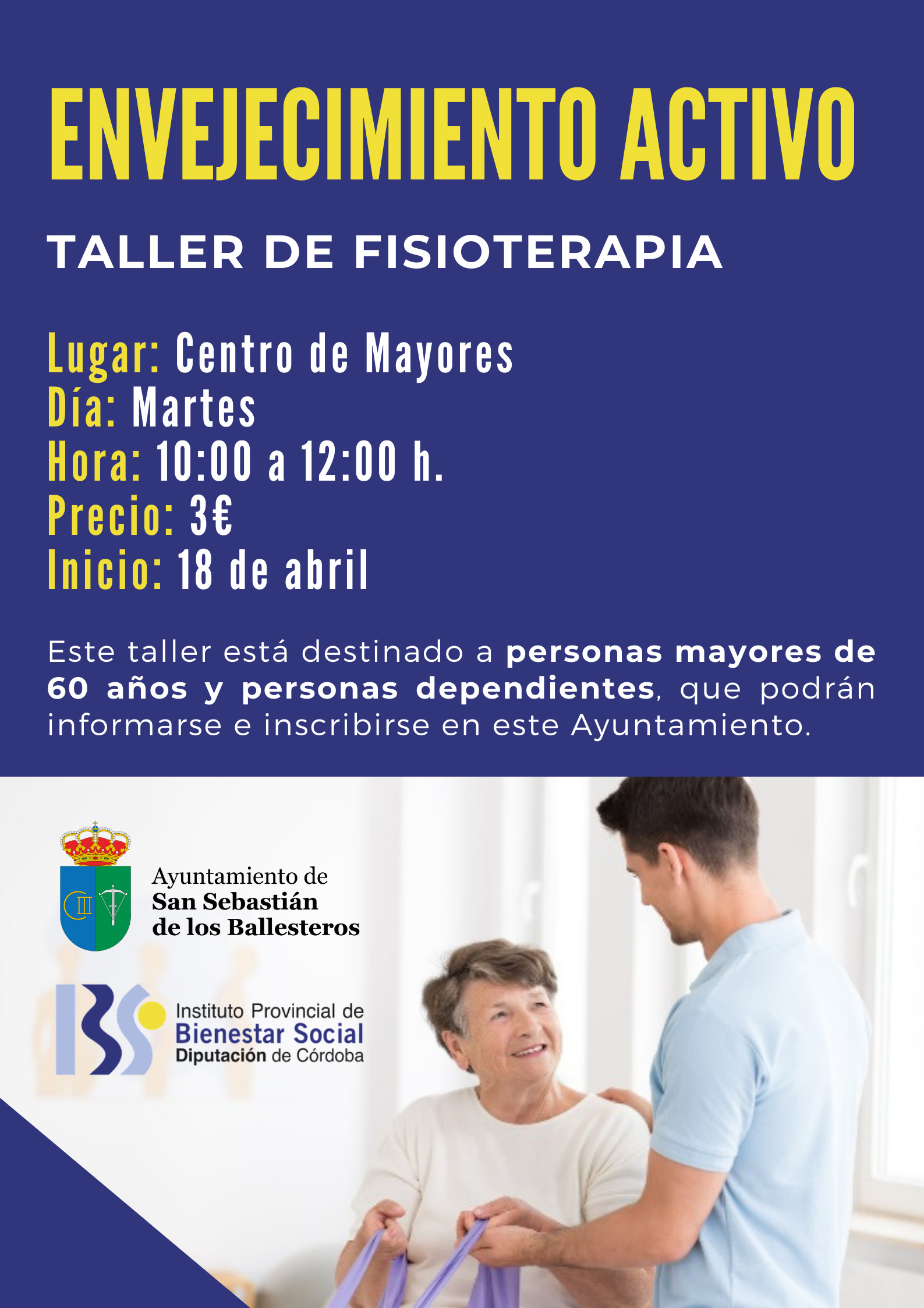 Taller De Fisioterapia 2023 - Ayuntamiento De San Sebastián De Los ...