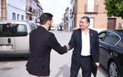 Visita institucional del Consejero de la Presidencia de la Junta de Andalucía y del Delegado del Gobierno en Córdoba.