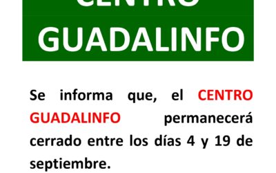 Cierre temporal Centro Guadalinfo