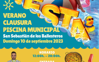 Fiesta Clausura Piscina Municipal Verano 2023