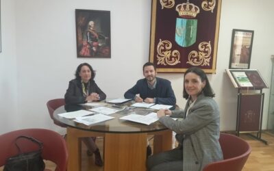 Visita de la vicepresidenta segunda de la Diputación Provincial de Córdoba, Dña. Marta Siles