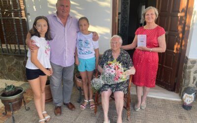 Nuestra vecina Dña. Isabel Sánchez Giraldo cumple 100 años