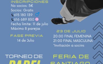 Final Torneo de Pádel. Feria de Santiago 2024