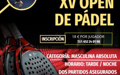 XV Open de Pádel masculino «Ciudad de San Sebastián»