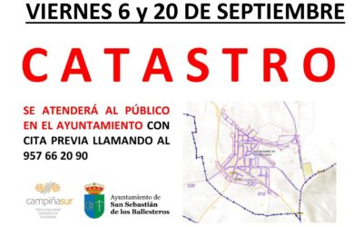 Servicio de catastro septiembre 2024